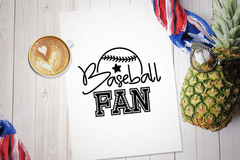 Baseball Fan SVG SVG VectorSVGdesign 