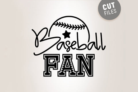 Baseball Fan SVG SVG VectorSVGdesign 