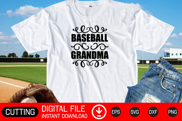 Baseball Grandma SVG cut files SVG CraftlabSvg29 