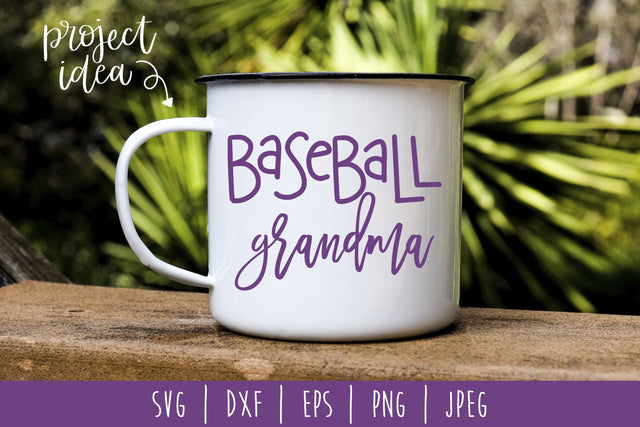 Baseball Grandma SVG SavoringSurprises 