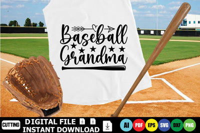 Baseball Grandma SVG Shahin alam 