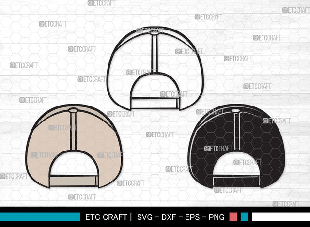 Baseball Hat Clipart SVG | Baseball Cap Svg | Cap Svg | Softball Cap Svg | Baseball Hat Clipart SVG ETC Craft 