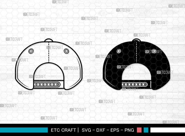 Baseball Hat SVG, Baseball Cap Svg, Baseball Cap Icon Svg, Softball Hat Svg, Cap Svg, Baseball Hat SVG ETC Craft 