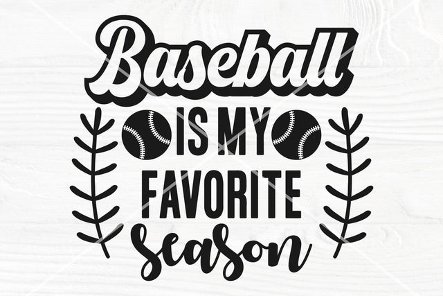 Baseball is my Favorite Season SVG, Sports Svg Png SVG TonisArtStudio 