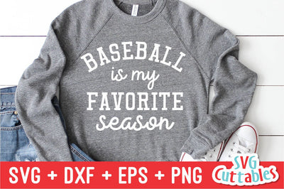 Baseball Is My Favorite Season SVG Svg Cuttables 