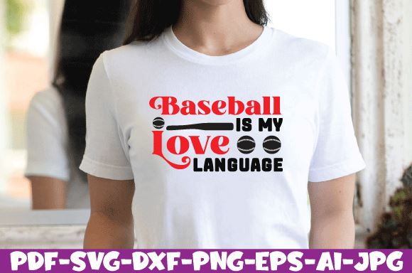 baseball is my love language SVG farhad farhad 