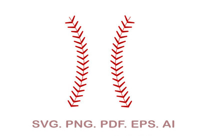 Baseball Laces SVG SVG MagicDesignUS 