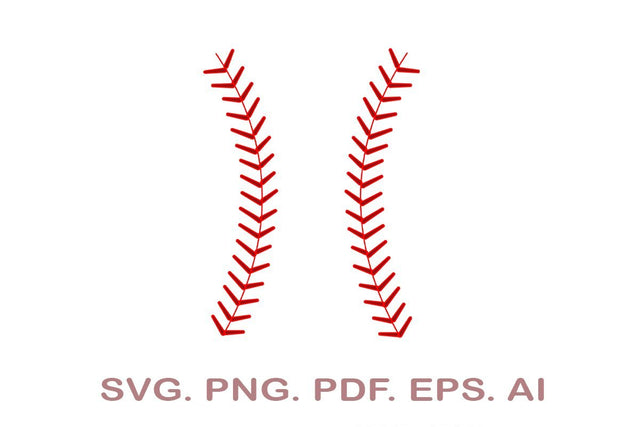 Baseball Laces SVG SVG MagicDesignUS 
