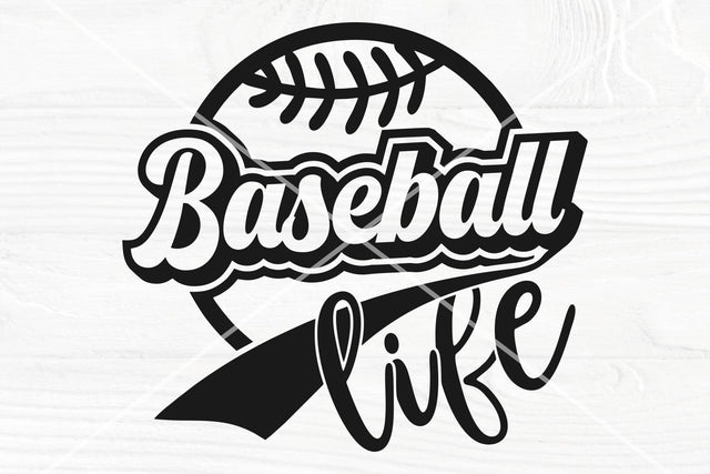 Baseball Life SVG Cut File, Mom Shirt, Sports PNG Sublimation SVG TonisArtStudio 