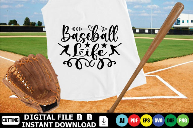 Baseball Life SVG Shahin alam 