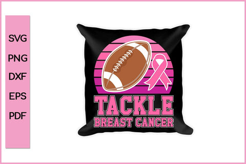 Baseball Lover Tackle Breast Cancer Awareness SVG PNG Craft File SVG SVG Print File 