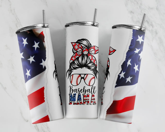 Baseball Mama 2 File Png, Leopard Baseball mama Sublimation Design,Boho Mama Tumbler,Leopard Print Mama 20 oz Skinny Tumbler Sublimation CaldwellArt 