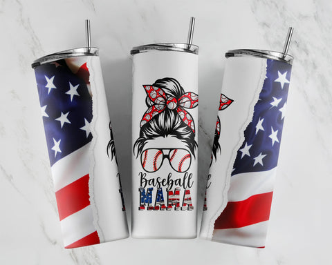 Baseball Mama 2 File Png, Leopard Baseball mama Sublimation Design,Boho Mama Tumbler,Leopard Print Mama 20 oz Skinny Tumbler Sublimation CaldwellArt 