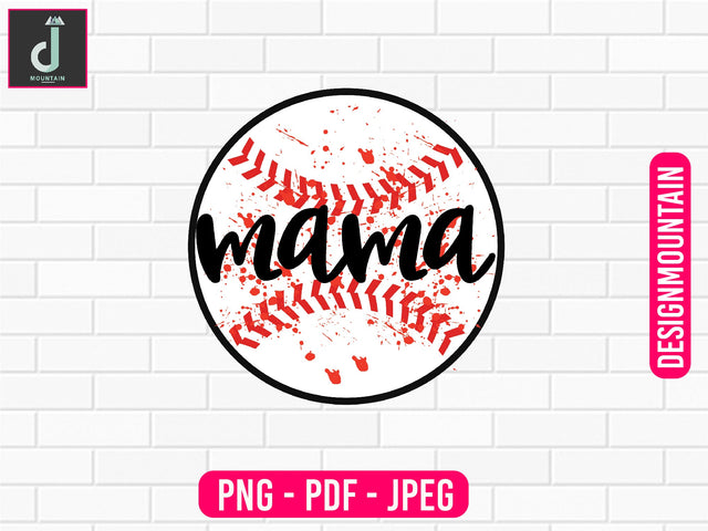 Baseball mama design Sublimation Alihossainbd 