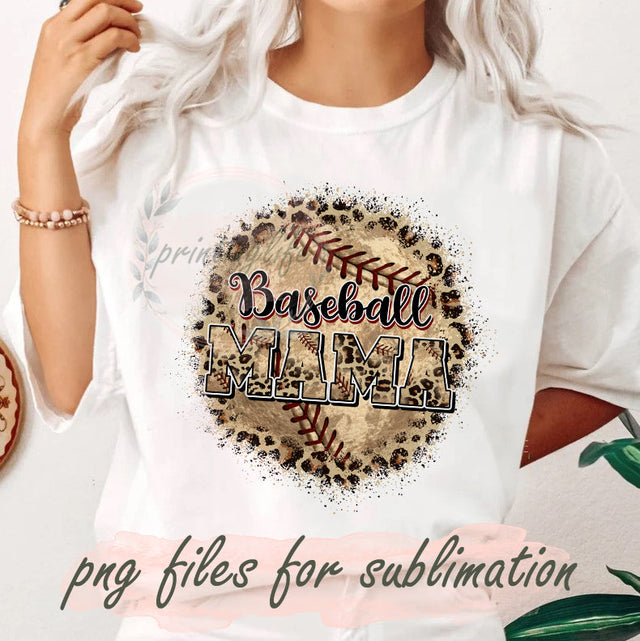 Baseball Mama Leopard Png, Mama Leopard Design Png, Baseball Sublimation Png, Baseball Digital Design, Baseball Leopard Sublimation Design, Instant Download Sublimation PrintingLife 