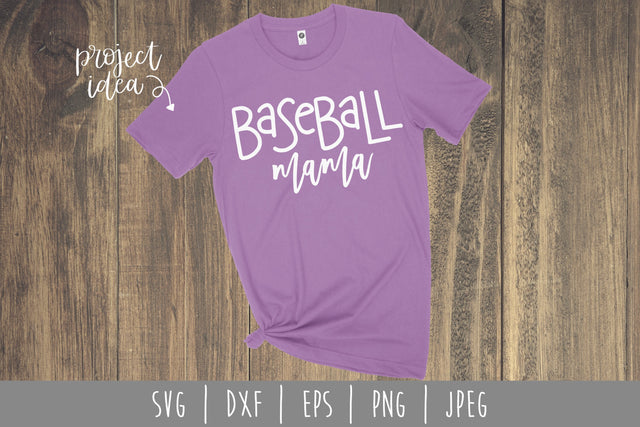 Baseball Mama SVG SavoringSurprises 