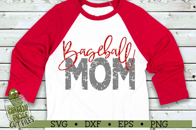 Baseball Mom & Bonus Team Mom SVG SVG Crunchy Pickle 