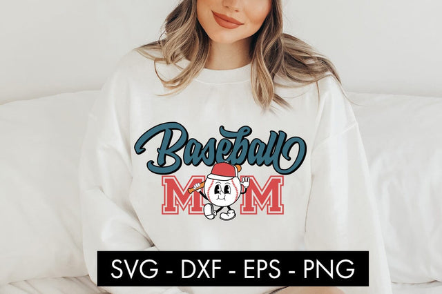 Baseball Mom College SVG PNG Cut file SVG Freeling Design House 