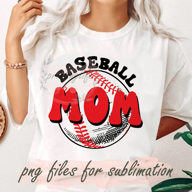 Baseball Mom Png, Baseball Design Png, Sport Mom Png, Mothers Day Png, Baseball Sublimation Png, Game Day Png, Digital Download Sublimation PrintingLife 