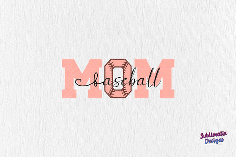 baseball Mom PNG Sublimation Design Sublimation Sublimatiz Designs 