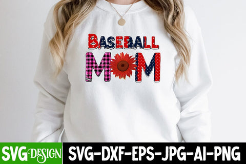 Baseball Mom Sublimation Design, Baseball Mom Sublimation PNG, Mother's Day Sublimation Design, Happy Mother's Day Sublimation Quotes Sublimation BlackCatsMedia 