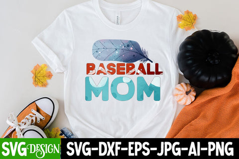 Baseball Mom Sublimation Design, Baseball Mom Sublimation PNG, Mother's Day Sublimation Sublimation BlackCatsMedia 