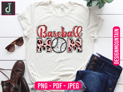 Baseball Mom sublimation design Sublimation Alihossainbd 