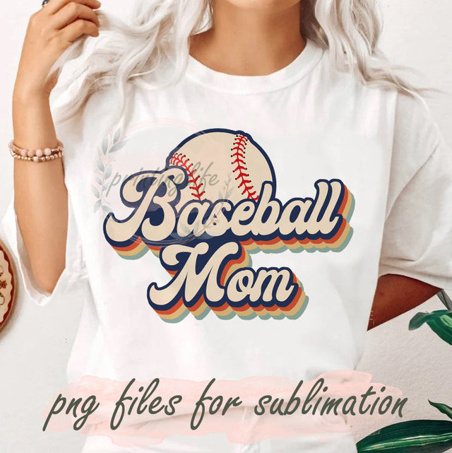 Baseball Mom Sublimation, Game Day Png, Baseball Mom Png, Baseball Mom Design Digital, Mothers Day Design Png, Design Download Sublimation PrintingLife 