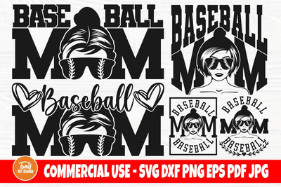 Baseball Mom SVG Bundle, Mom Shirt Svg, Sports Svg SVG TonisArtStudio 