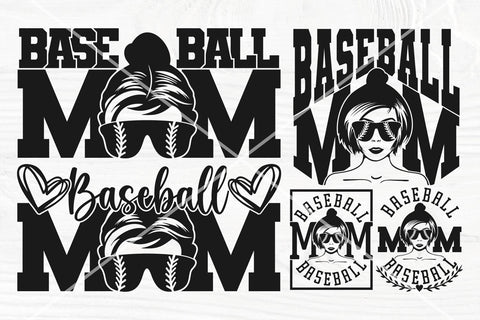 Baseball Mom SVG Bundle, Mom Shirt Svg, Sports Svg SVG TonisArtStudio 