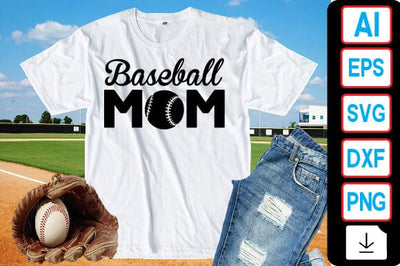Baseball Mom SVG Craftlabsvg24 
