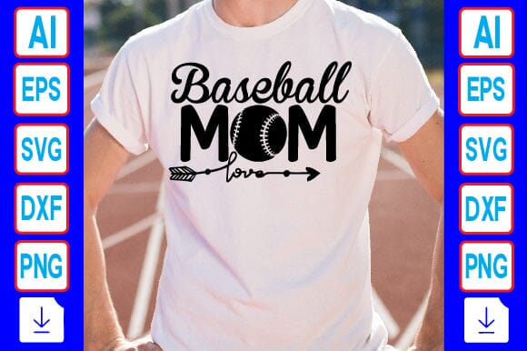 Baseball Mom SVG Craftlabsvg24 