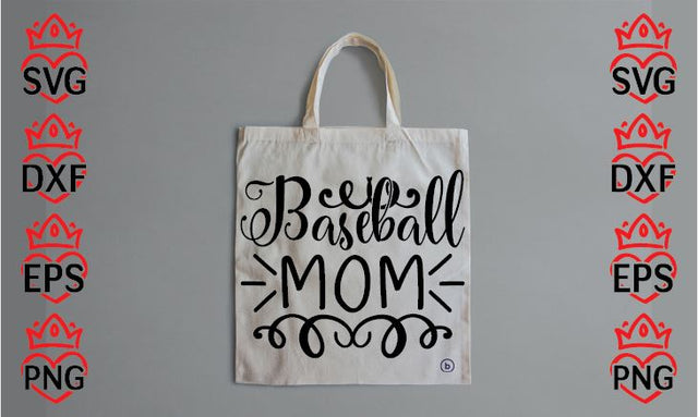 Baseball Mom SVG CraftlabSvg29 
