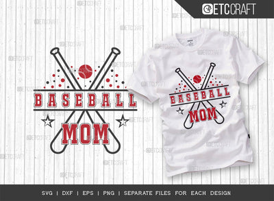 Baseball Mom SVG Cut File | Sports Svg | Baseball Svg | Mom Shirt Svg | Baseball Mother | Baseball Gift Svg | Quote Design SVG ETC Craft 