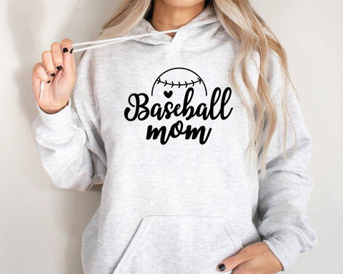 Baseball Mom Svg, Png Ai Eps Dxf, Baseball Cricut Cut Files, Silhouette, Baseball  Mom Shirt Png, Design for Tumbler, Sweatshirt, Hoodie - So Fontsy