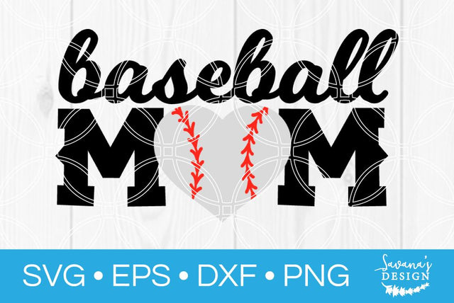 Baseball Mom SVG SavanasDesign 