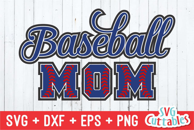 Baseball Mom SVG Svg Cuttables 
