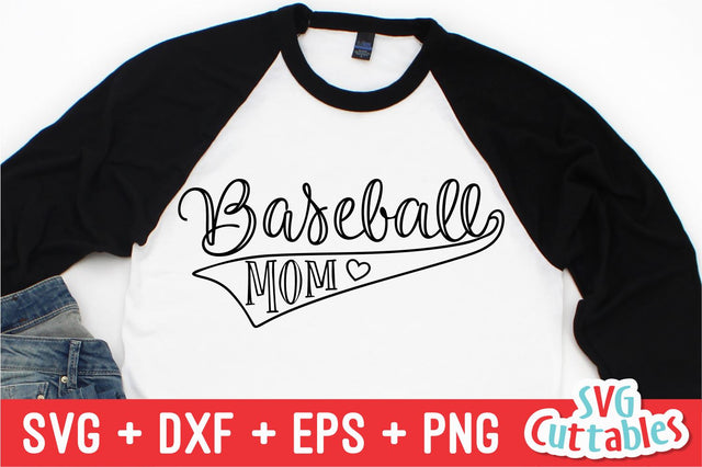 Baseball Mom SVG Svg Cuttables 