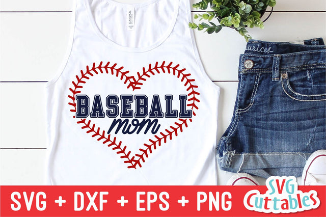 Baseball Mom SVG Svg Cuttables 