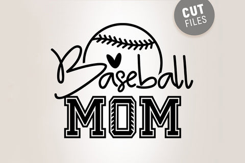 Baseball Mom SVG SVG VectorSVGdesign 