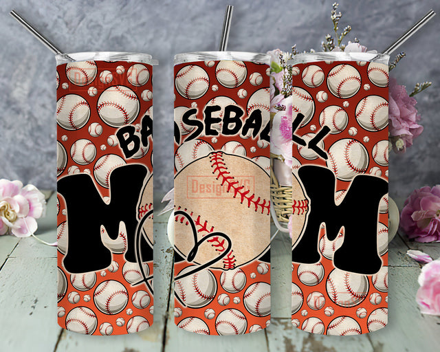 Baseball Mom Tumbler Png, Baseball Full Tumbler Wrap, Game Day Design Png, Sport Sublimation Tumbler, Mother Day Tumbler, Mom Sublimation Design, Digital Download Sublimation DesignSVG 