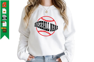 Baseball Nana SVG Craftlabsvg24 
