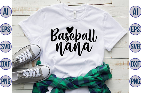 Baseball nana svg SVG orpitasn 