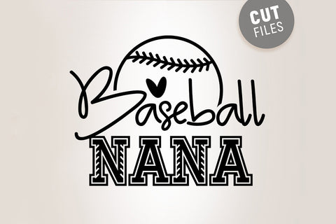 Baseball Nana SVG SVG VectorSVGdesign 