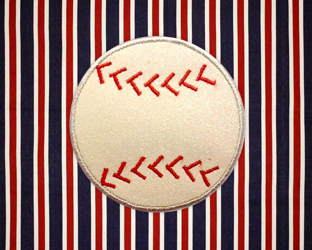 Baseball or Softball Applique Embroidery Embroidery/Applique Designed by Geeks 