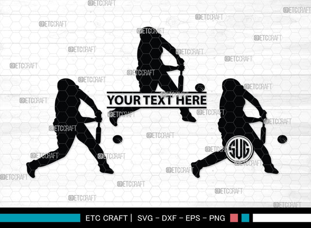 Baseball Player Monogram, Baseball Player Silhouette, Baseball Player SVG, Baseball Svg, Sports Svg, Softball Svg, SB00102 SVG ETC Craft 