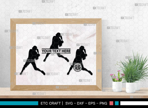 Baseball Player Monogram, Baseball Player Silhouette, Baseball Player SVG, Baseball Svg, Sports Svg, Softball Svg, SB00102 SVG ETC Craft 