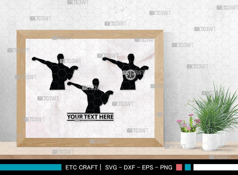 Baseball Player Monogram, Baseball Player Silhouette, Baseball Player SVG, Baseball Svg, Sports Svg, Softball Svg, SB00102 SVG ETC Craft 