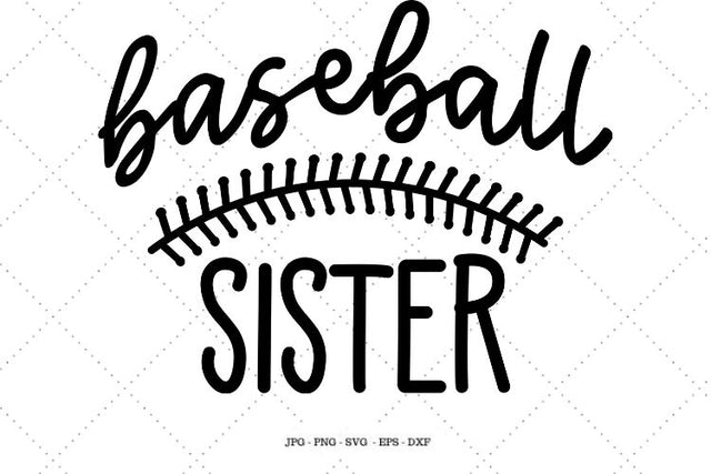 Baseball Sister, Sister Baseball, Baseball Shirt Svg, Baseball Design, Baseball Fan, Biggest Fan Shirt, Baseball Svg SVG SVG Digital Designer 