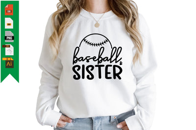 Baseball Sister SVG Craftlabsvg24 